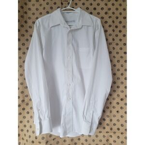 Joseph & Feiss White Men's Dress Shirt